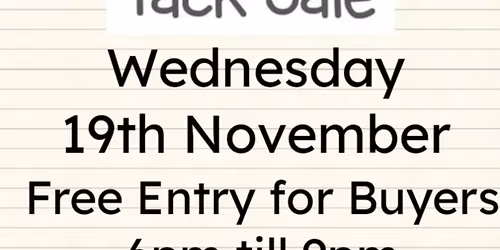 Wintringham TACK SALE