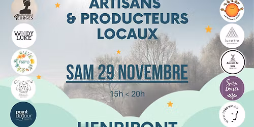 ✨ Marché des producteurs & artisans locaux Henripont ✨