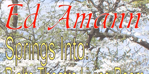 Ed Amann in The Rialto Living Room