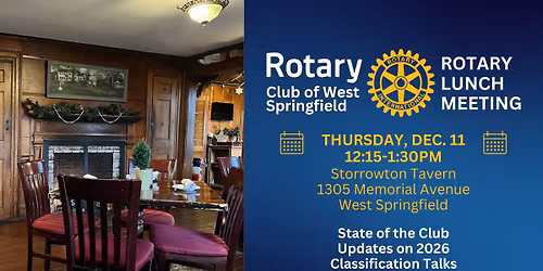 December Rotary Luncheon