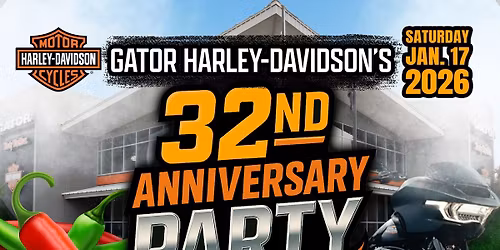 Gator H-Ds 32nd Anniversary Party