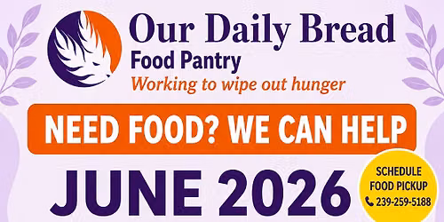 Wednesday Food Pantry @ St. Finbarr Naples