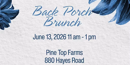 Back Brunch Porch