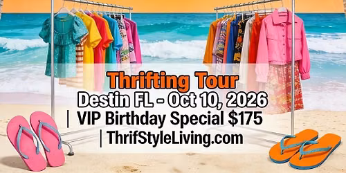Destin Florida | Thrifting Tour