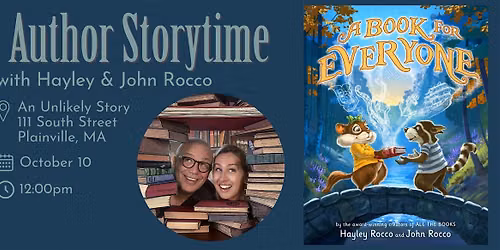 Author Storytime with Hayley and John Rocco!