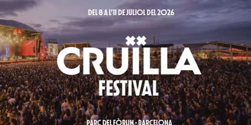 Festival Cru\u00eflla Barcelona 2026 - 2-Day Pass (10 & 11 Jul) Tickets
