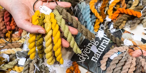 Natural Yarn Dyeing with British Wool
