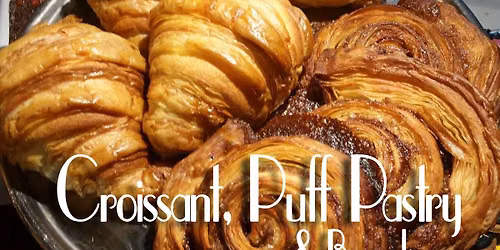 Croissants, Puff Pastry & Beyond Baking Class