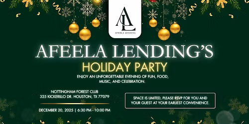 Afeela Lending\u2019s Holiday Party
