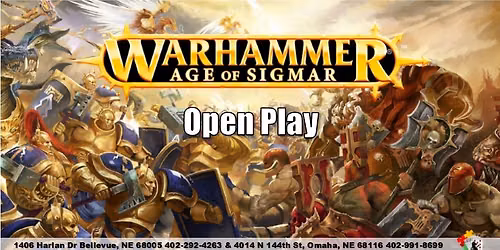 \u2694\ufe0f Age of Sigmar Mondays at The Game Shoppe \u2694\ufe0f