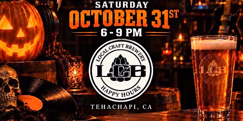 Halloween Party Music Bingo Night @ Local Craft Brewery Tehachapi