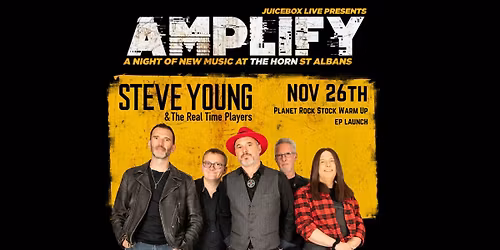 AMPLIFY @ The Horn | Rock Stock Warm Up | EP Launch