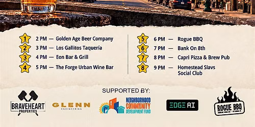 One Valley Social Epic Bar Crawl