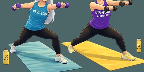 REV+FLOW by REFIT\u00ae - FREE Workout Strength\/Toning class {SEDGE GARDEN UNITED} 