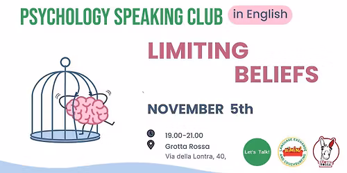 PSYCHOLOGY SPEAKING CLUB IN ENGLISH: LIMITING BELIEFS