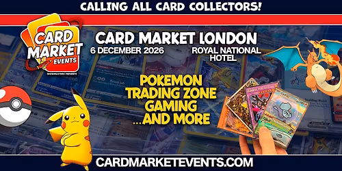 Card Market London - December 2026