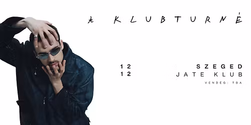\ud83d\udca2\ud83d\udca2 CO LEE: A KLUBTURN\u00c9 \ud83d\udca2\ud83d\udca2 \/\/ 12.12. \/\/ JATE KLUB, SZEGED