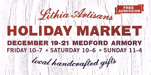 19th Annual Holiday Market at the Medford Armory