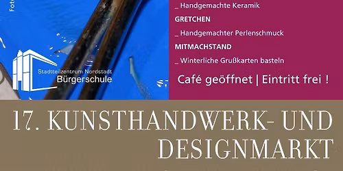 17. Kunsthandwerk- und Designmarkt