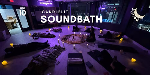 Candlelit Sound Bath: Deep Rest + Nervous System Reset