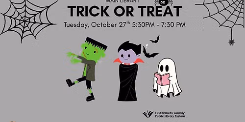 Main Library Trick or Treat
