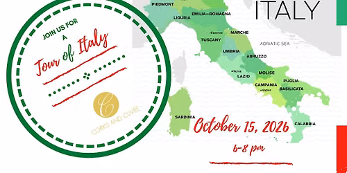 Tour of Italy Wine Tasting