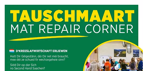 Tauschmaart mat Repair Corner