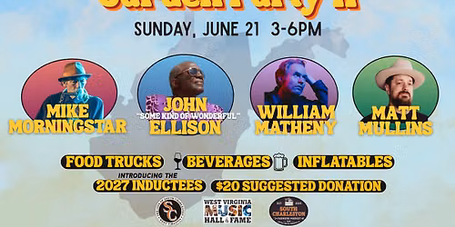 The West Virginia Music Hall of Fame Garden Party 11