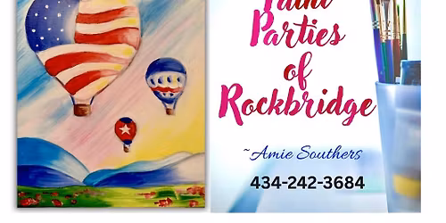 \u201cFreedom Flights over Rockbridge Paint Night Party at Frank\u2019s Pizza in Lexington!\u201d