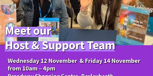 Meet our Host and Support Recruitment Team