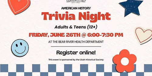 Adult & Teen Trivia Night- Tremonton Public Library