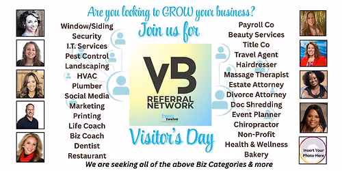 212-VB Referral Network's VISITORS DAY