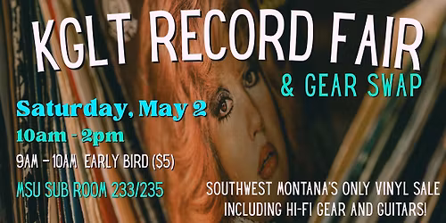 KGLT Record Fair & Music Swap