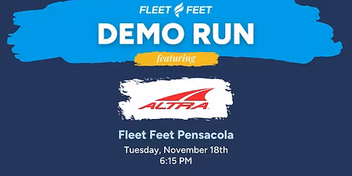 Altra Demo Run