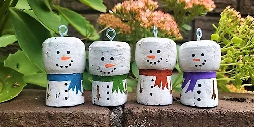 DIY Holiday Cork Ornaments & Mod Podge Votives - Portland Crafting Girlies