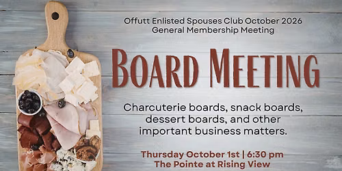 OESC October 2026 General Membership Meeting