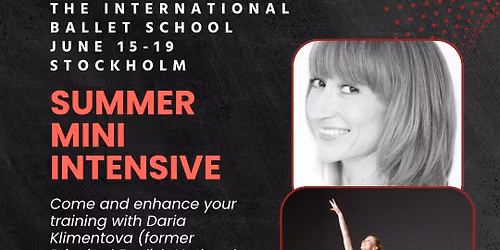Mini International Summer Intensive