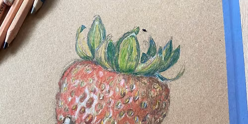 Teen Art Club - September Chocolate Strawberries \ud83c\udf53 