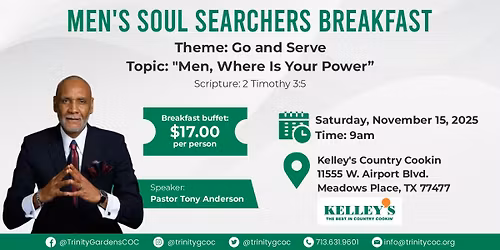 Men's Soul Searchers Breakfast