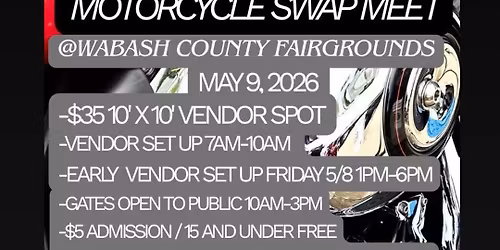 2nd annual motorcycle swap meet!