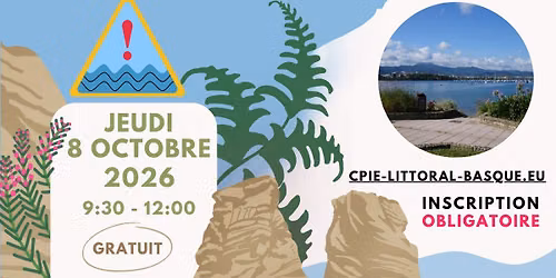 Paysages, risques littoraux et adaptation - Estuaire de la Bidassoa - Txingudi \u00e0 Hendaye