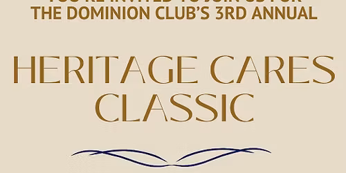 Heritage Cares Classic Pickleball and Golf Tournament