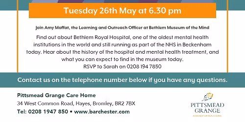 From Bedlam to Bethlem - 779 years of Bethem Royal Hospital