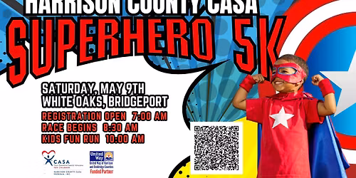 CASA Superhero 5K - Harrison County, WV