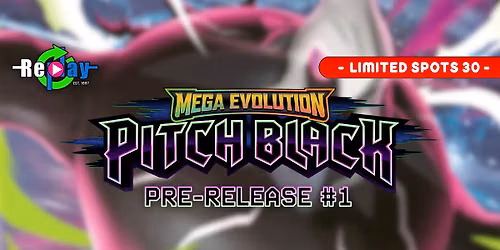 Pok\u00e9mon TCG - Mega Evolution Pitch Black #1 *LIMITED SPOTS*