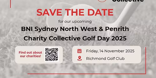 2025 BNI Charity Collective Golf Day for Sydney Norwest and Penrith 