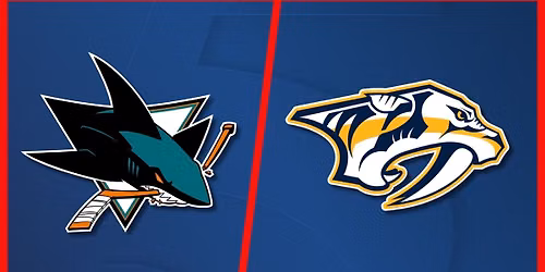 San Jose Sharks vs. Nashville Predators