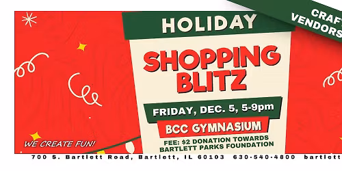 Holiday Shopping Blitz
