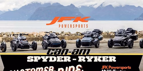 Can Am Spyder and Ryker Customer Ride