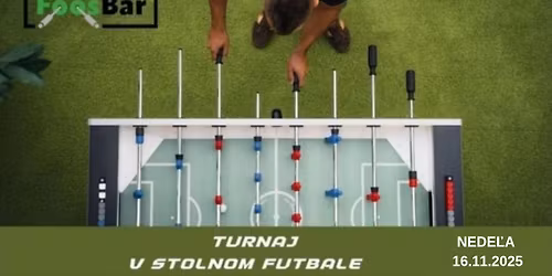 Turnaj v stolnom futbale